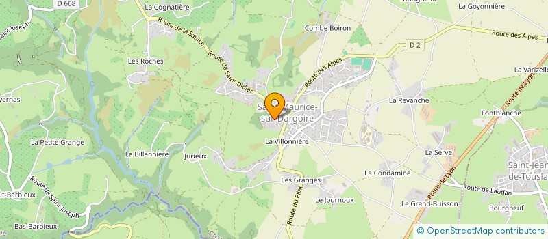 localisation de l'entreprise LES AGRIS DE CHABANIERE  CHABANIERE