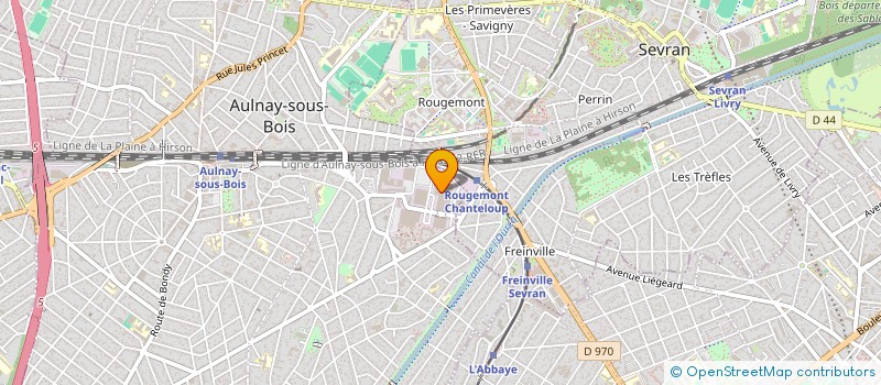 localisation de l'entreprise LES AGUETS à AULNAY-SOUS-BOIS