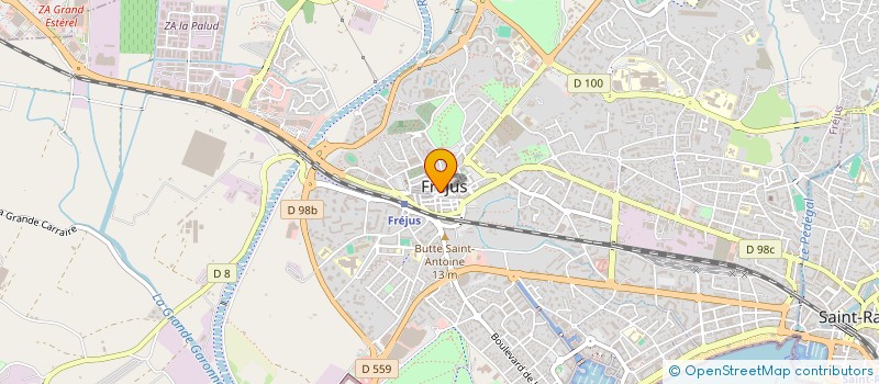 localisation de l'entreprise LES AGUSTIN à FREJUS