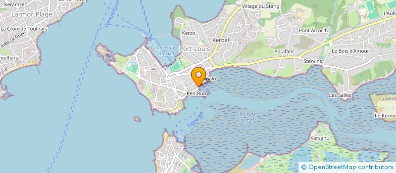 localisation de l'entreprise LES AIGRETTES à PORT-LOUIS