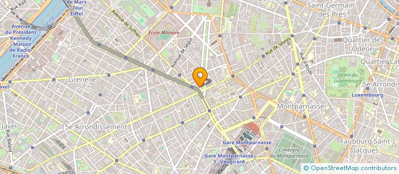 localisation de l'entreprise LES AIGRETTES DE K  PARIS