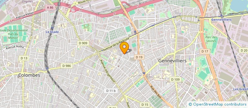localisation de l'entreprise LES AIGRETTES MTP à ASNIERES-SUR-SEINE