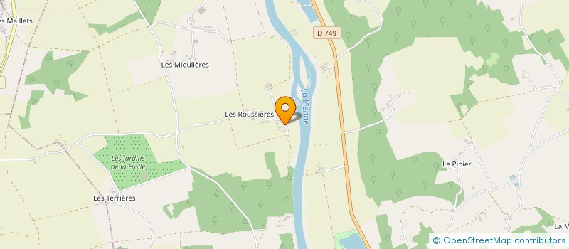 localisation de l'entreprise LES AIGUILLES  BONNES