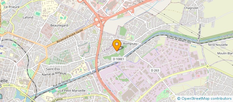 localisation de l'entreprise LES AILANTES  PERIGNY