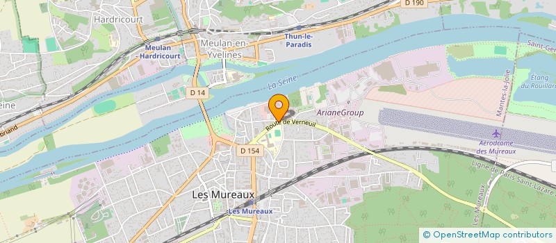 localisation de l'entreprise LES AILES à LES MUREAUX