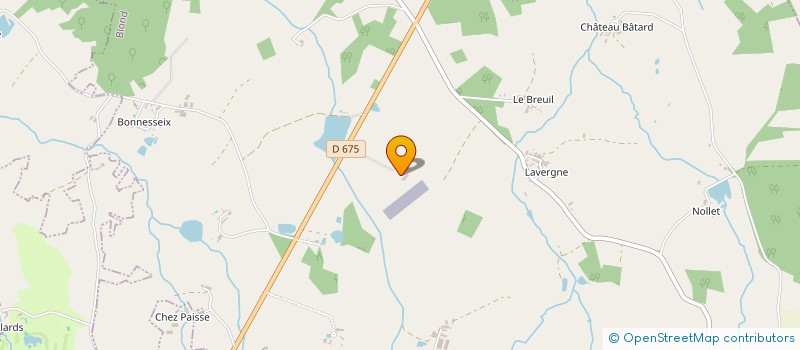 localisation de l'entreprise LES AILES DE BLOND  BLOND