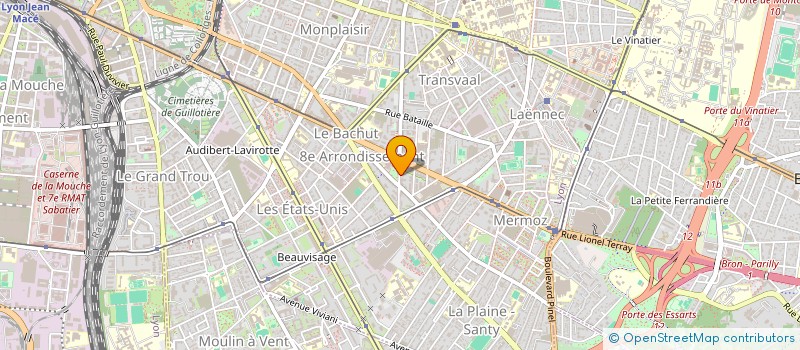 localisation de l'entreprise LES AILES DE DEMAIN  LYON