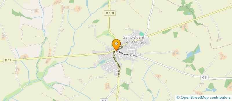 localisation de l'entreprise LES AILES DE GAELLE à BEAUPREAU-EN-MAUGES