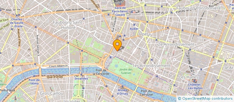 localisation de l'entreprise LES AILES DE L' AVENIR à PARIS