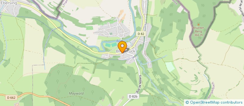 localisation de l'entreprise LES AILES DE ROHRBACH  WLFLING-LES-SARREGUEMINES