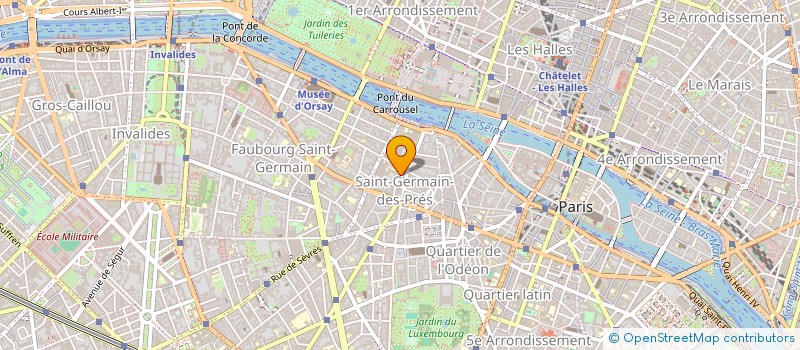 localisation de l'entreprise LES AILES DE VENISE  PARIS