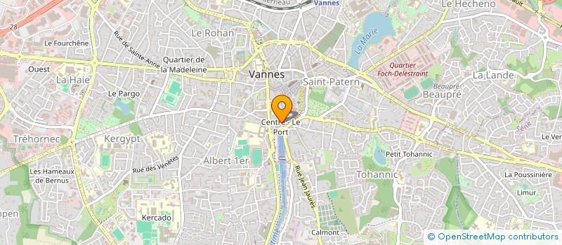 localisation de l'entreprise LES AILES DU ...  VANNES