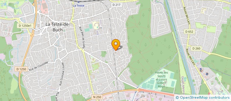 localisation de l'entreprise LES AILES DU BASSIN  GUJAN-MESTRAS