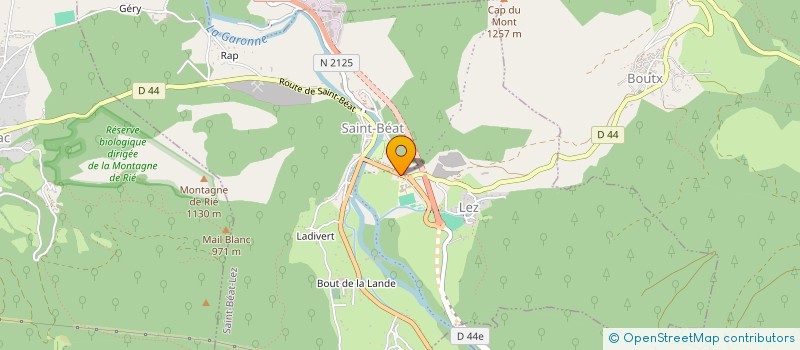 localisation de l'entreprise LES AILES DU MOURTIS à SAINT-BEAT-LEZ