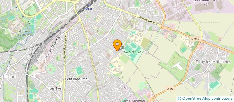localisation de l'entreprise LES AILES DU TDAH DYS & CO à ARRAS