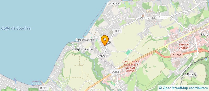 localisation de l'entreprise LES AILES LIBEREES  ANTHY-SUR-LEMAN