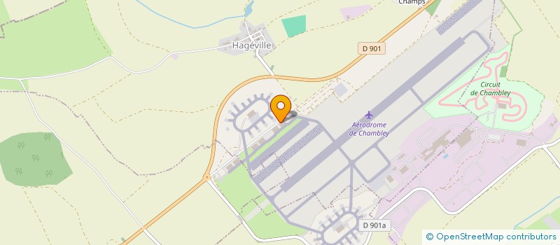 localisation de l'entreprise LES AILES MOSELLANES  HAGEVILLE