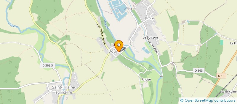 localisation de l'entreprise LES AINES DOUYSIENS à CLOYES-LES-TROIS-RIVIERES
