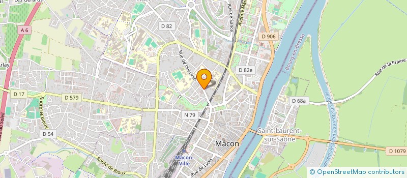 localisation de l'entreprise LES AINES DU MACONNAIS à MACON