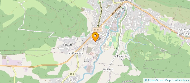 localisation de l'entreprise LES AIRELLES à MONTFERRIER