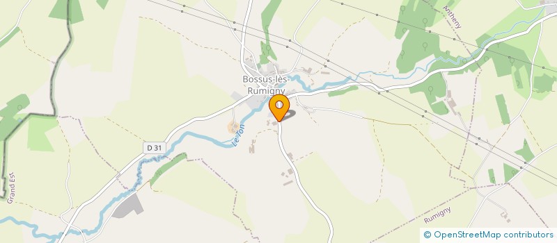 localisation de l'entreprise LES AISEMENTS DE THIERACHE  BOSSUS-LES-RUMIGNY