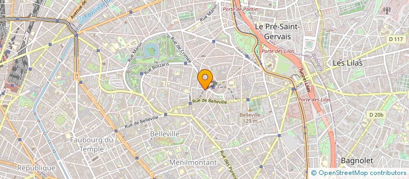 localisation de l'entreprise LES AJAUX à PARIS