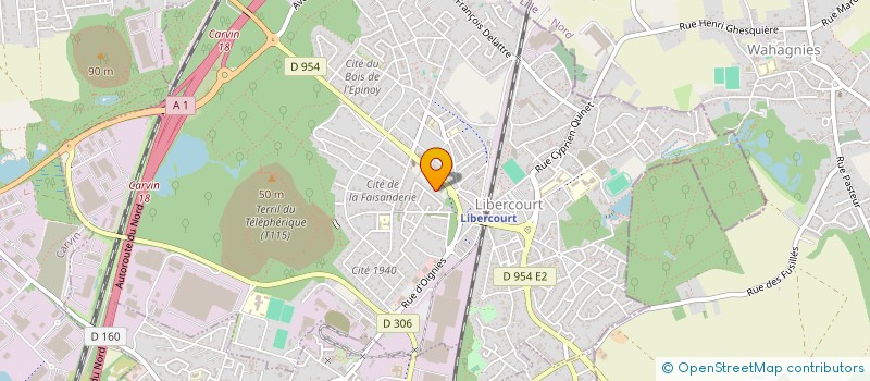 localisation de l'entreprise LES AJONC DU PAS-DE-CALAIS  ACHEVILLE