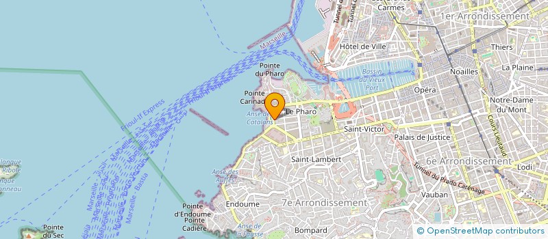 localisation de l'entreprise LES AKOLYTES à MARSEILLE