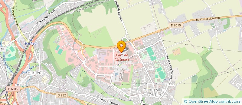 localisation de l'entreprise LES ALBATROS  GONFREVILLE-L'ORCHER