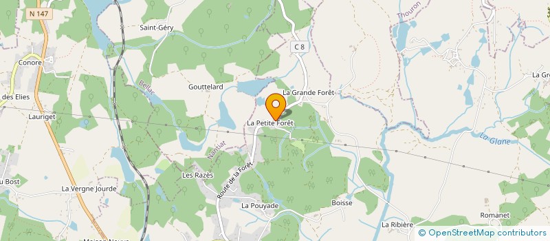 localisation de l'entreprise LES ALBATROS à SAINT-JOUVENT
