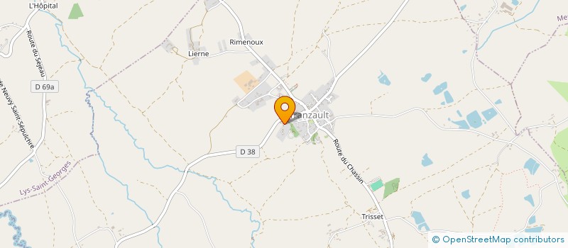 localisation de l'entreprise LES ALBERES à TRANZAULT