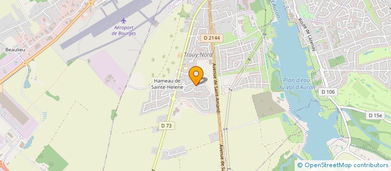 localisation de l'entreprise LES ALBRANS  TROUY