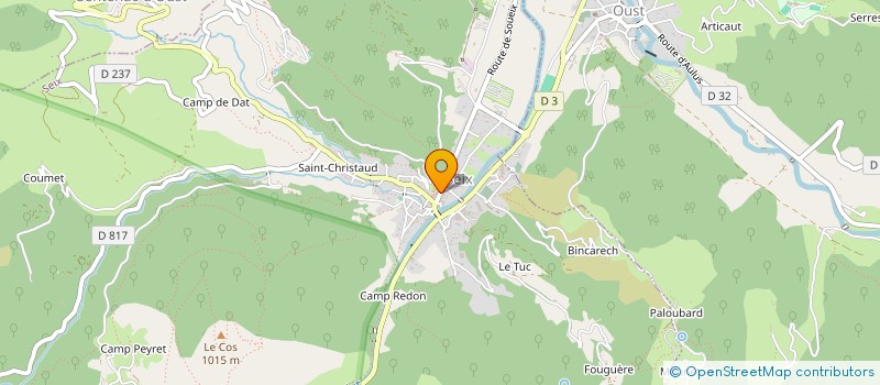 localisation de l'entreprise LES ALCOVES à SEIX