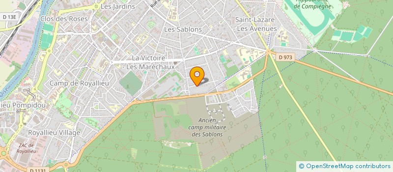localisation de l'entreprise LES ALCYONIDES SWIMWEAR à COMPIEGNE