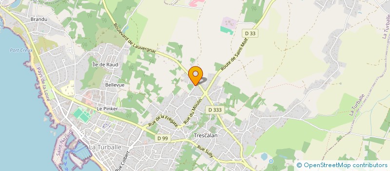 localisation de l'entreprise LES ALDOBALIS  LA TURBALLE