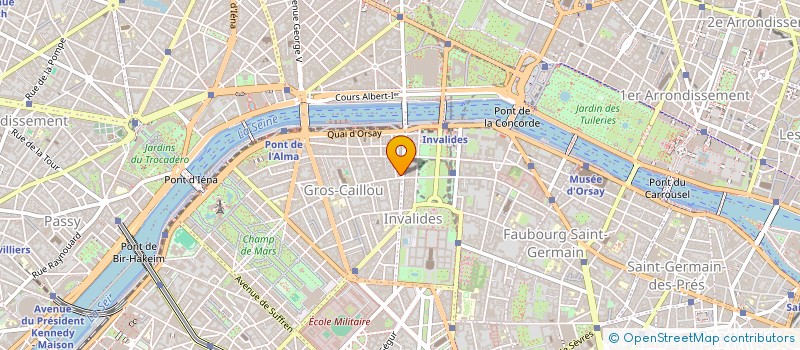 localisation de l'entreprise LES ALFORTS à PARIS