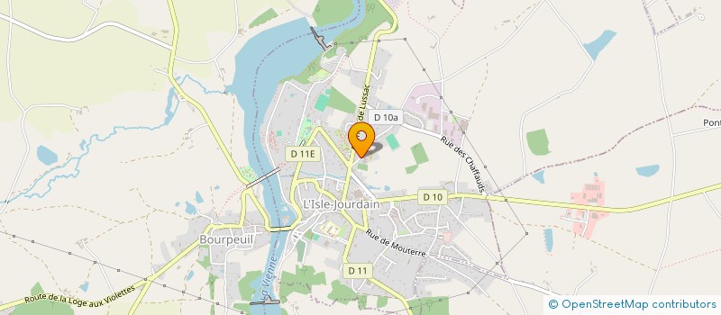 localisation de l'entreprise LES ALISIERS  L'ISLE-JOURDAIN