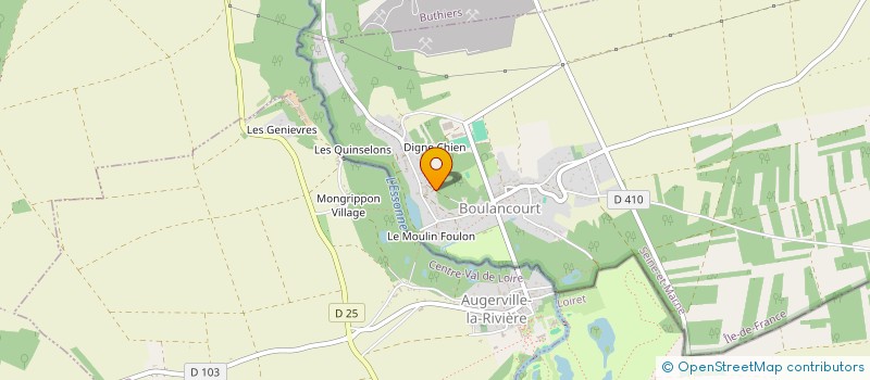 localisation de l'entreprise LES ALIZEES  BOULANCOURT