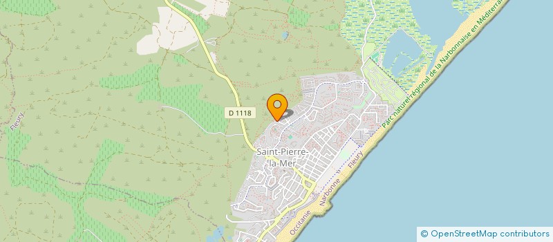 localisation de l'entreprise LES ALIZES  FLEURY