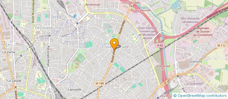 localisation de l'entreprise LES ALIZES à TOULOUSE