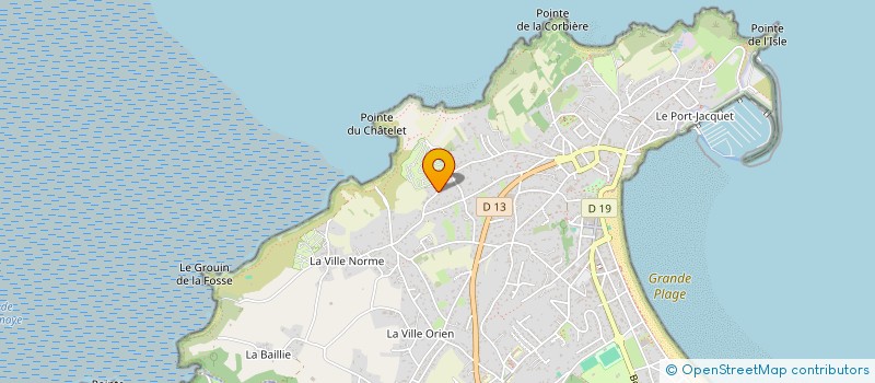 localisation de l'entreprise LES ALIZES  SAINT-CAST-LE-GUILDO