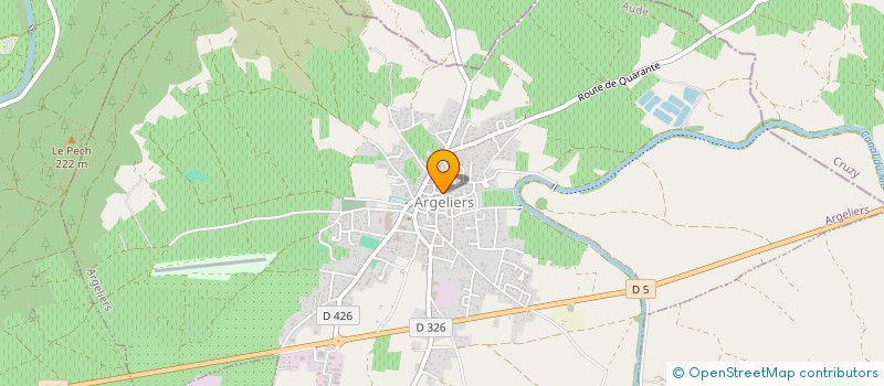 localisation de l'entreprise LES ALLIES DU SOI  ARGELIERS