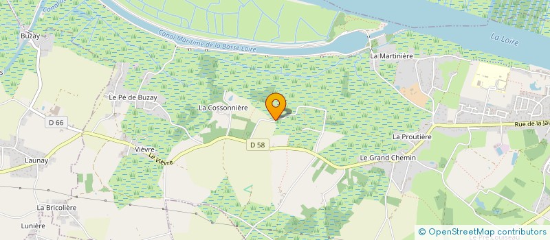 localisation de l'entreprise LES ALLUMES DU MARAIS  CHEIX-EN-RETZ