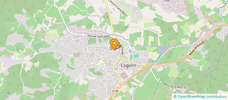 localisation de l'entreprise LES ALOES  COGOLIN