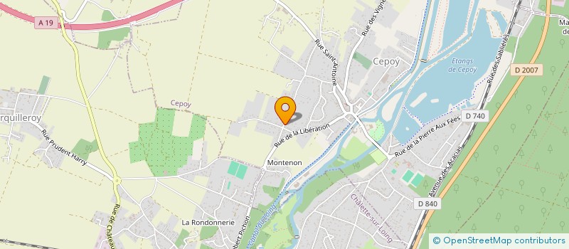 localisation de l'entreprise LES ALOUETTES à CEPOY