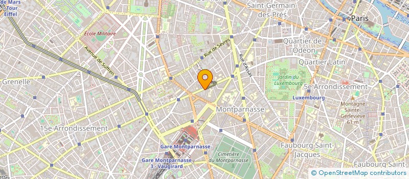 localisation de l'entreprise LES ALOUETTES  PARIS