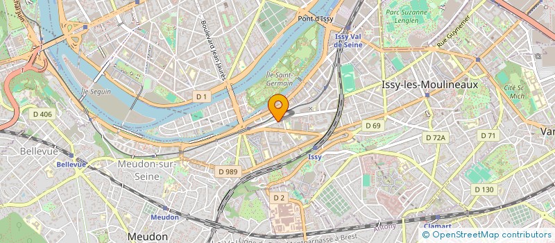 localisation de l'entreprise LES ALOUETTES à ISSY-LES-MOULINEAUX