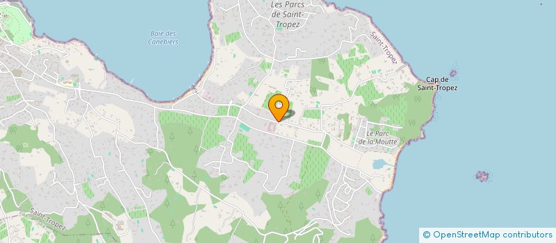 localisation de l'entreprise LES ALPAGES à SAINT-TROPEZ
