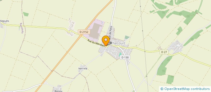 localisation de l'entreprise LES ALPES à LE MALESHERBOIS