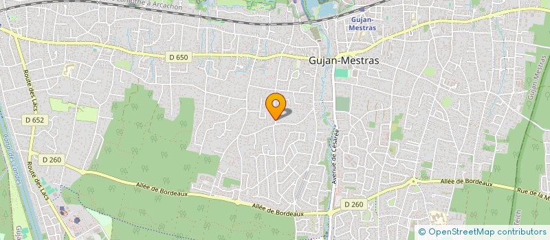 localisation de l'entreprise LES ALPILLES  GUJAN-MESTRAS